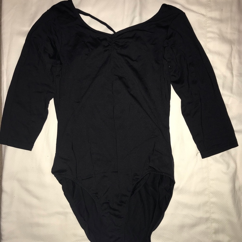 3 Quarter Sleeve Dance Leotard